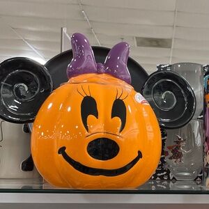 RESERVED!  Disney Halloween Minnie Mouse Cookie Jar